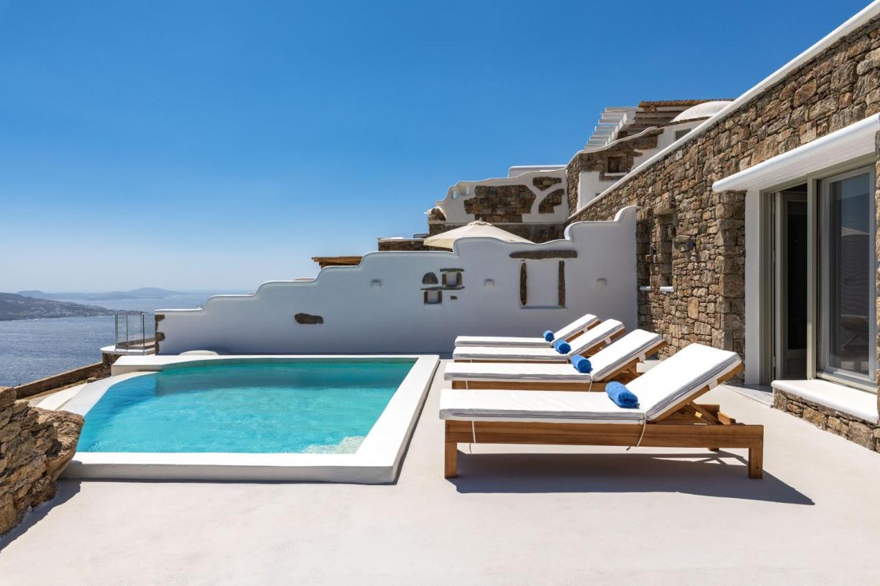 Mykonos Divino Apartman Túrlosz Kültér fotó