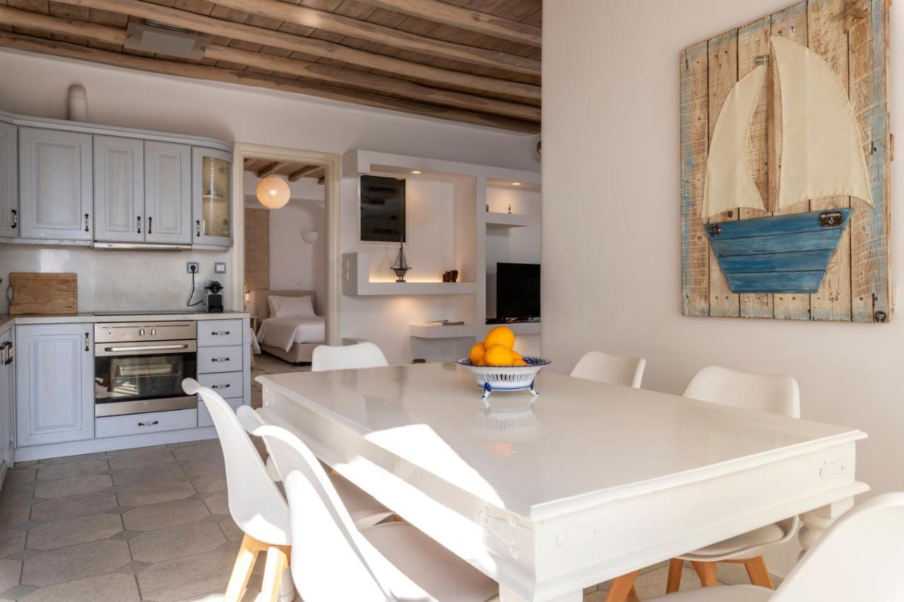 Mykonos Divino Apartman Túrlosz Kültér fotó