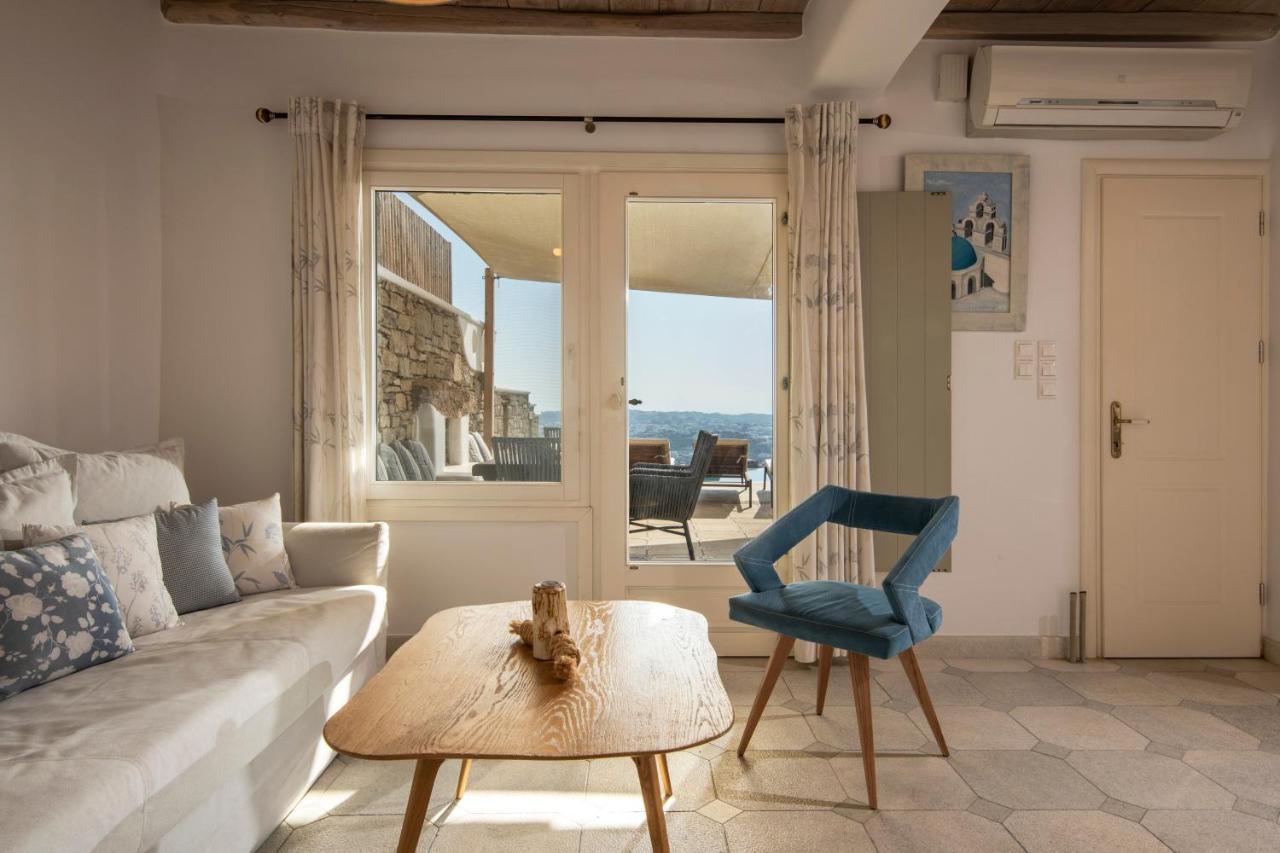 Mykonos Divino Apartman Túrlosz Kültér fotó
