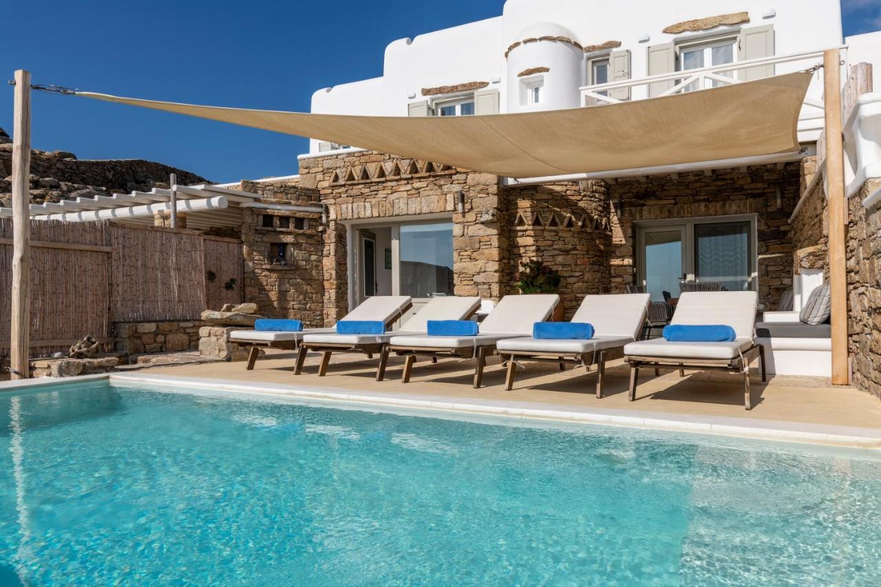 Mykonos Divino Apartman Túrlosz Kültér fotó